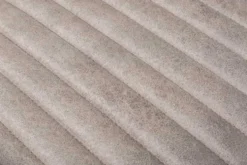 Moderner Freischwinger Armlehnenstuhl BIG ASTON taupe Taschenfederkern Eisengestell