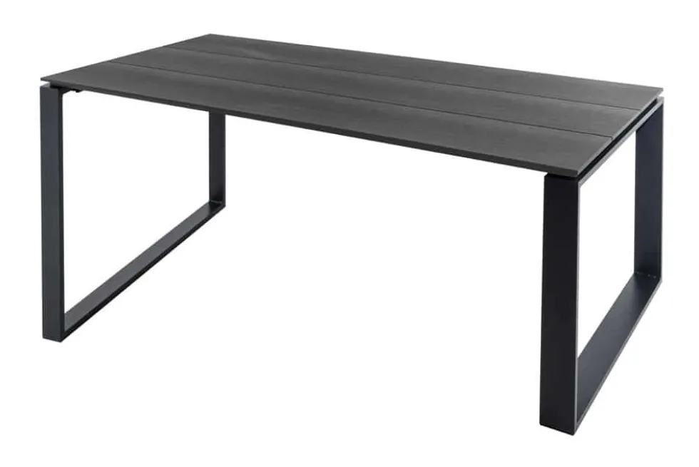 Moderner Gartentisch FLOATING 210cm anthrazit Aluminium In- und Outdoor Esstisch