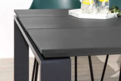 Moderner Gartentisch FLOATING 210cm anthrazit Aluminium In- und Outdoor Esstisch