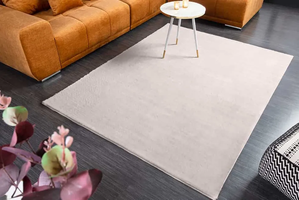 Moderner Teppich COZY CLOUD 230x160cm creme Hochflor Indoor-Teppich Felloptik