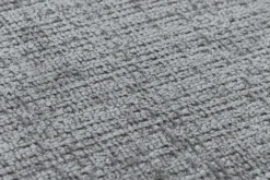 Modernes Ecksofa BOSSA NOVA 265cm grau Chenille 3-Sitzer Couch L-Form