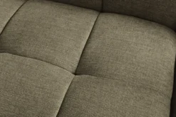 Modernes Ecksofa CITY 240cm grün Strukturstoff 3-Sitzer Couch inkl. Kissen