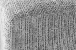 Modernes Ecksofa SIGNATUR 260cm grau Chenille Cremona beidseitig stellbar inkl. Kissen