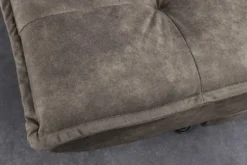 Modernes Schlafsofa JAZZ 190cm antik taupe Microfaser 3-Sitzer Couch