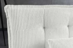Modernes Schlafsofa JAZZ 190cm beige Cord 3-Sitzer Couch