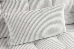 Modernes Schlafsofa JAZZ 190cm beige Cord 3-Sitzer Couch