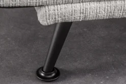 Modernes Schlafsofa JAZZ 190cm champagner beige Chenille 3-Sitzer Couch