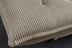 Modernes Schlafsofa JAZZ 190cm greige Cord 3-Sitzer Couch