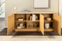 Modernes Sideboard VALHALLA WOOD 160cm natur Eichenholz Kommode