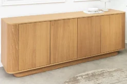 Modernes Sideboard VALHALLA WOOD 180cm natur Eichenholz Kommode