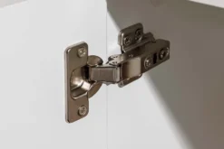 Modernes TV-Board LOFT 160cm weiß natur drei Fächer mit Schublade