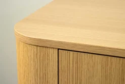 Modernes TV-Board VALHALLA WOOD 160cm natur Eichenholz Lowboard mit Stauraum