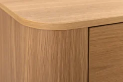 Nordischer Couchtisch VALHALLA WOOD 100cm natur Eichenholz mit Schublade