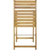 Outdoor Balkon Stuhl BALI natur honey Akazienholz klappbar wetterfest Gartenstuhl