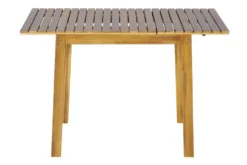 Outdoor Balkontisch BALI 110cm natur honey Akazienholz ausklappbar wetterfest
