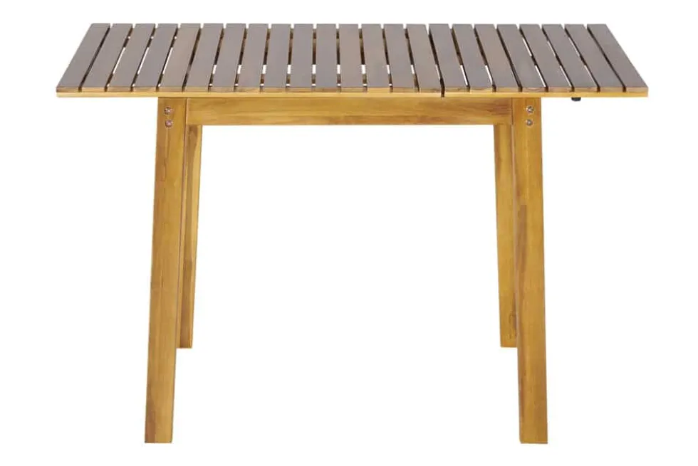 Outdoor Balkontisch BALI 110cm natur honey Akazienholz ausklappbar wetterfest