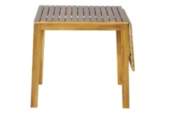 Outdoor Balkontisch BALI 110cm natur honey Akazienholz ausklappbar wetterfest