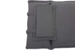Outdoor Kissen ROG 46x119cm anthrazit Sitzkissen Polster-Auflage für Hochlehner