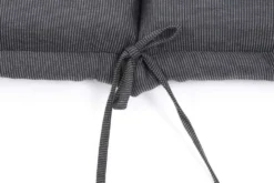 Outdoor Kissen ROG 46x119cm anthrazit Sitzkissen Polster-Auflage für Hochlehner