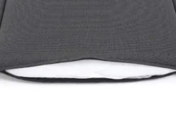 Outdoor Kissen ROG 40x42cm anthrazit Sitzkissen Polster-Auflage für Gartenstuhl