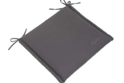 Outdoor Kissen ROG 40x42cm anthrazit Sitzkissen Polster-Auflage für Gartenstuhl