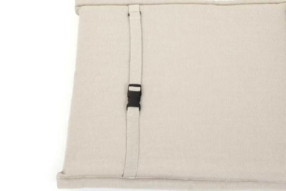 Outdoor Kissen ROG 46x97cm beige Sitzkissen Polster-Auflage für Niedriglehner