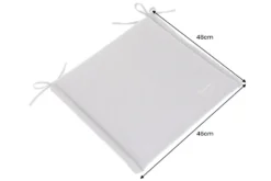 Outdoor Kissen ROG 46x48cm grün Sitzkissen Polster-Auflage für Gartenstuhl