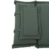 Outdoor Kissen ROG 45x186cm grün Sitzkissen Polster-Auflage für Deckchair