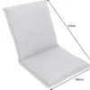 Outdoor Kissen ROG 46x97cm grün Sitzkissen Polster-Auflage für Niedriglehner