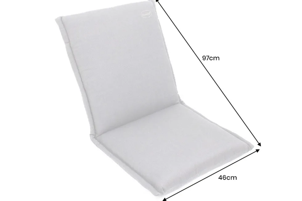 Outdoor Kissen ROG 46x97cm grün Sitzkissen Polster-Auflage für Niedriglehner