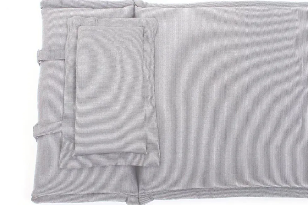 Outdoor Kissen ROG 58x196cm taupe Polster-Auflage für Gartenliege