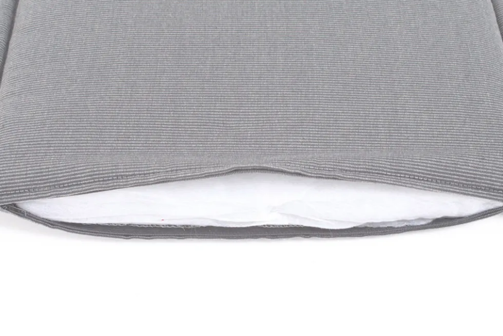 Outdoor Kissen ROG 40x42cm taupe Sitzkissen Polster-Auflage für Gartenstuhl