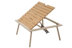 Outdoor Lounge Sitzgruppe MOBILE MODULAR greige mit Tisch wetterfest