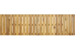 Outdoor Sitzbank BALI 110cm natur honey Akazienholz wetterfest Balkonbank