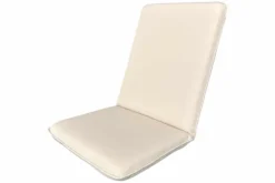 Outdoor Sitzkissen COMFORT LINE 50x100cm beige für Niedriglehner-Stuhl Polsterauflage