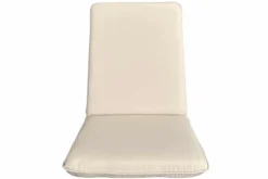 Outdoor Sitzkissen COMFORT LINE 50x100cm beige für Niedriglehner-Stuhl Polsterauflage