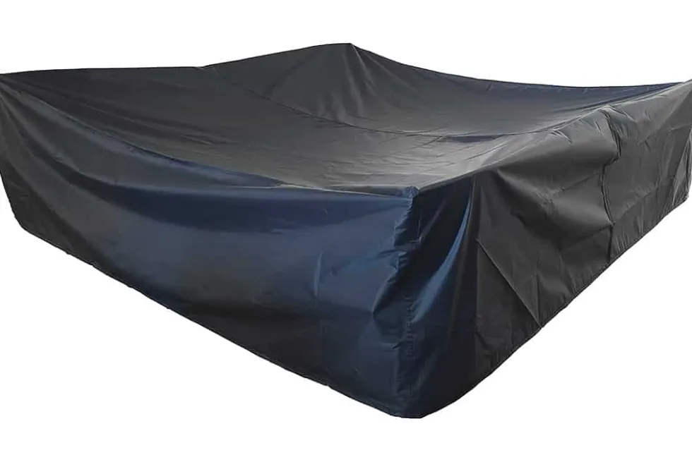 Quadratische Schutzhaube PRESTIGE PROTECT 260cm anthrazit Abdeckung Lounge-Set