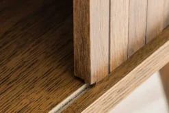 Retro Sideboard VALHALLA WOOD 160cm smoked Eichenholz Schiebetüren