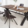 Retro Stuhl AMSTERDAM CHAIR antik braun Designklassiker