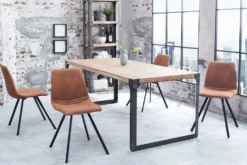 Retro Stuhl AMSTERDAM CHAIR vintage light brown Designklassiker