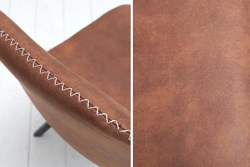 Retro Stuhl AMSTERDAM CHAIR vintage light brown Designklassiker