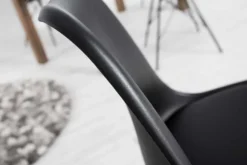 Retro Stuhl SCANDINAVIA MEISTERSTÜCK schwarz
