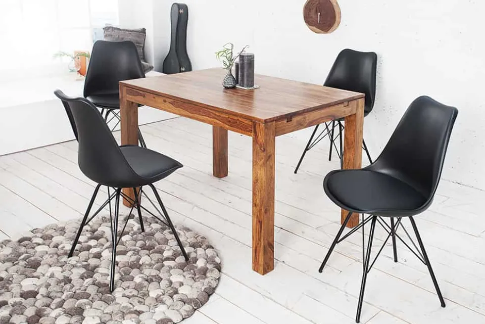 Retro Stuhl SCANDINAVIA MEISTERSTÜCK schwarz