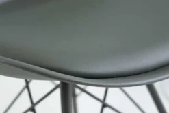 Retro Stuhl SCANDINAVIA MEISTERSTÜCK grau