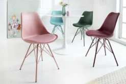 Retro Stuhl SCANDINAVIA MEISTERSTÜCK türkis