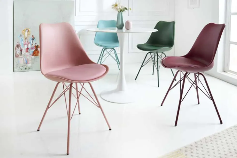 Retro Stuhl SCANDINAVIA MEISTERSTÜCK türkis