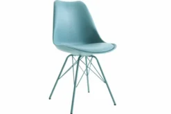 Retro Stuhl SCANDINAVIA MEISTERSTÜCK türkis