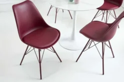 Retro Stuhl SCANDINAVIA MEISTERSTÜCK rot