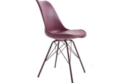 Retro Stuhl SCANDINAVIA MEISTERSTÜCK rot
