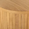 Retro TV-Board VALHALLA WOOD 160cm natur Eichenholz Schiebetüren Lowboard